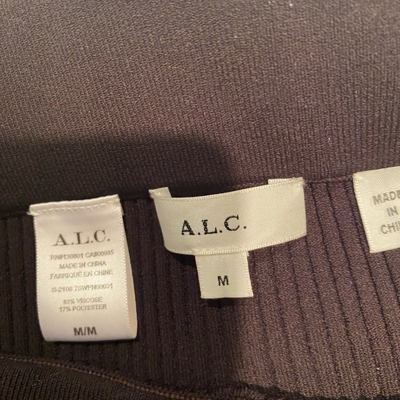 A.L.C. Rib knit matching pant suit. - Picture 3 of 8